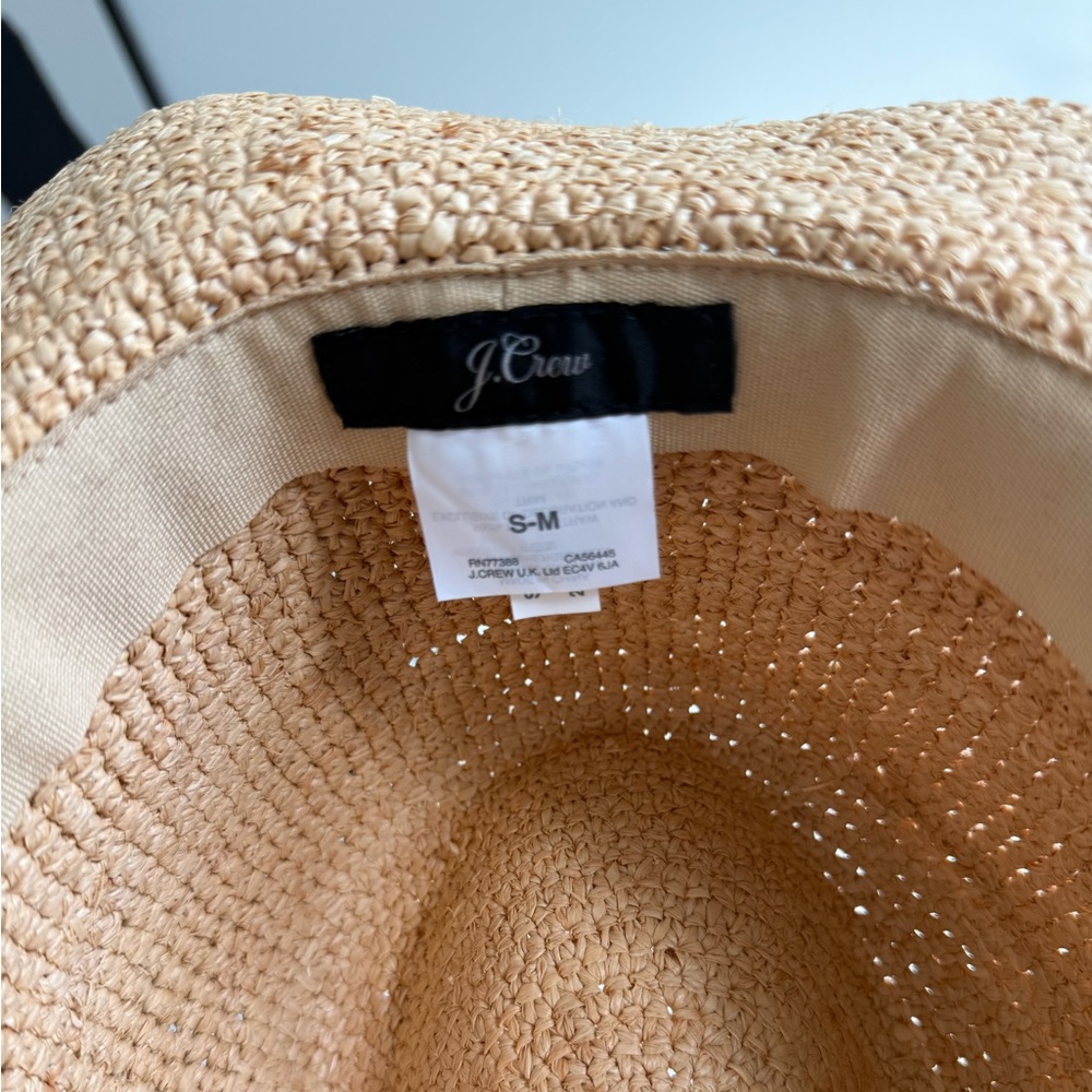 Packable straw hat- J.Crew - Picture 5 of 7